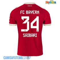 Camisa de time de futebol Bayern Munich Ismael Saibari #34 Replicas 1º Equipamento 2026-27 Manga Curta